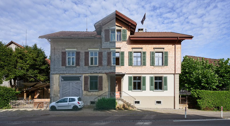 Seitenbild Fassadensanierung Warth-Weiningen
